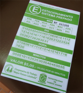 Estacionamientomedido5pesos