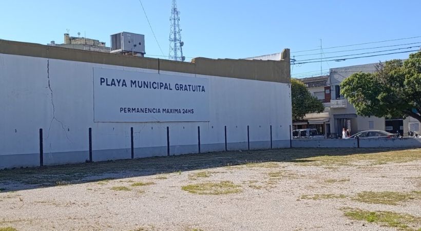 Municipio habilitó una playa de estacionamiento en el centro