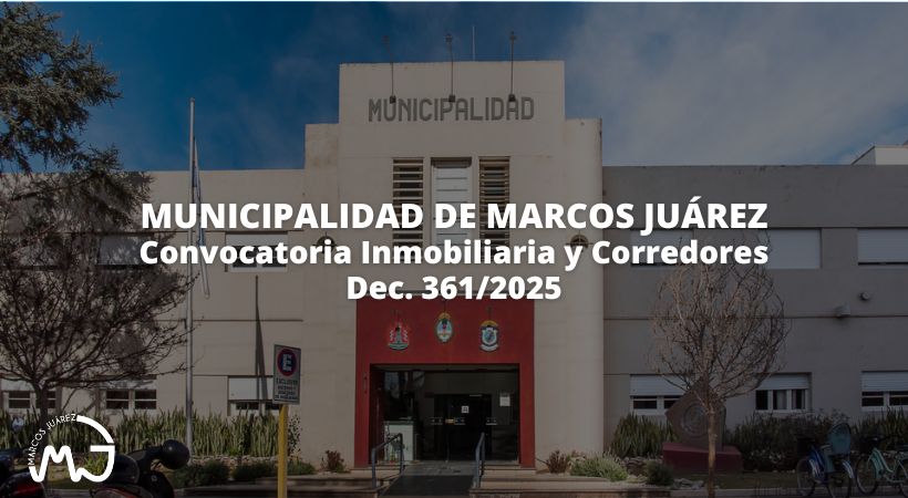 Convocatoria a inmobiliarias y corredores para la venta de lotes